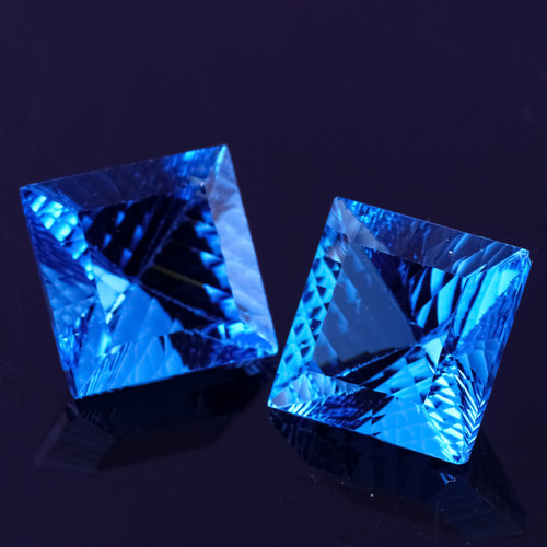 Joopy Gems SALE698 Concave Cut 15mm Square