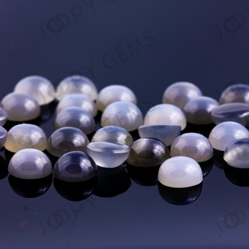 Joopy Gems Grey Moonstone Cabochon 6mm Round