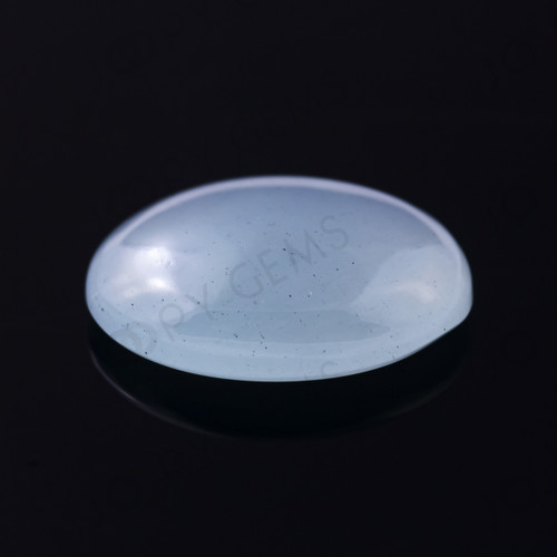 Joopy Gems Aquamarine (Milky) Oval Cabochon, 1.89 carats, 10.2x8.2x3mm