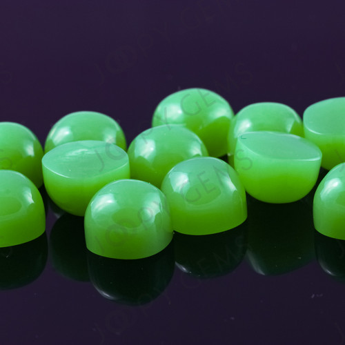 Joopy Gems  Chrysoprase Cabochon 10mm Cushion