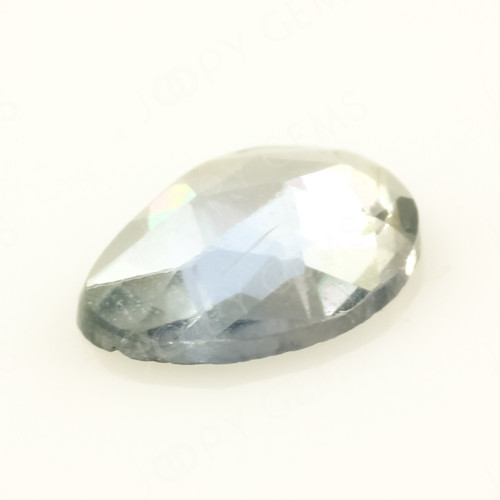 Joopy Gems Blue Sapphire Rose Cut Freeform (Polki), 0.305 carats, 5.2x3.9x1.5mm (PFRSPHML110)