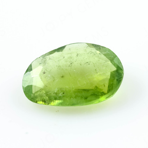 Joopy Gems Tourmaline Rose Cut Freeform, 0.75 carats, 7.8x5.5x2mm, PFRTOU863