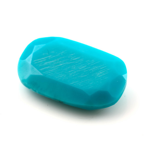 SALE928 Turquoise Polki 16.3x10.3x3.9mm Freeform , 5.270ct