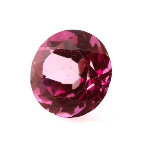 SALE934 Pink Topaz Brilliant Cut 6mm Round
