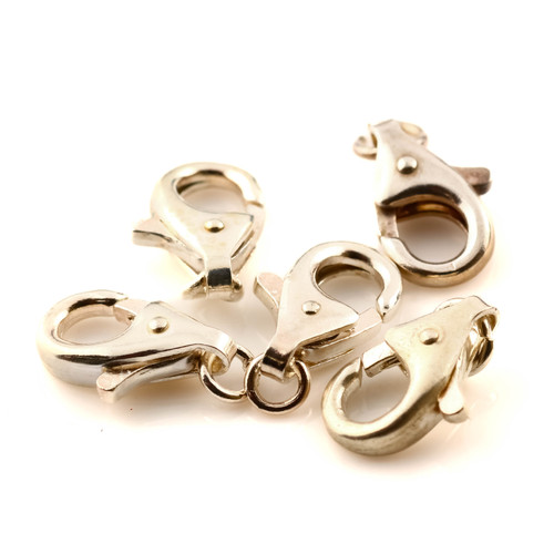 SALE936 Sterling silver lobster clasps Pack of 5 11mm   615.75