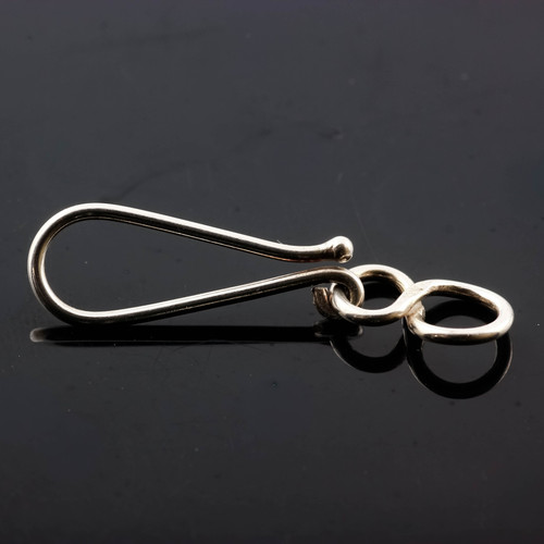 SALE952 Sterling silver hook and eye clasps, per piece