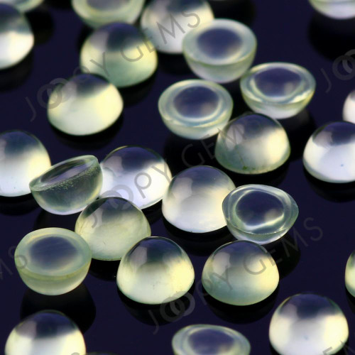 Joopy Gems Prehnite Cabochon 4mm Round