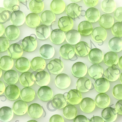 Joopy Gems Prehnite Cabochon 6mm Round