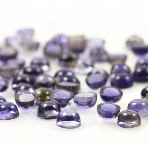 Joopy Gems Iolite Cabochon 3mm Round