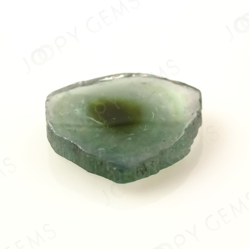 Joopy Gems Watermelon Tourmaline slice, 2.13 carats, 10.2x9.4x2.5mm, SLFRTOU38