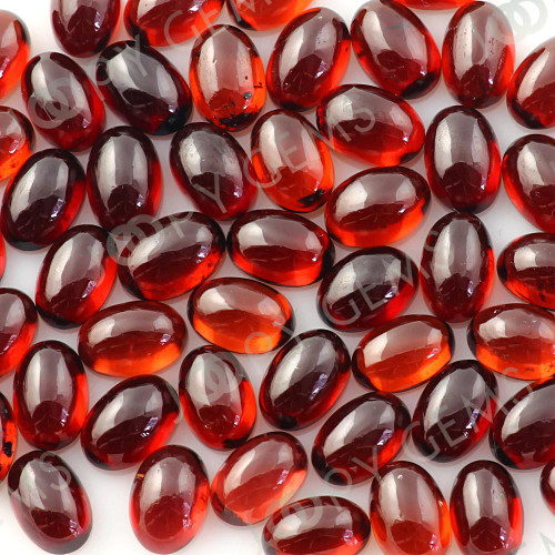 Joopy Gems Almandine Garnet Cabochon 6x4mm Oval