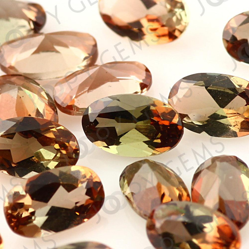 Joopy Gems Andalusite Mixed Cut Gemstone 3x5mm Oval