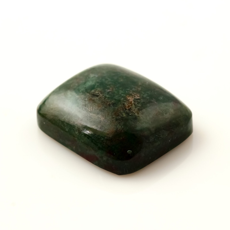 Joopy Gems SALE 266 Bloodstone Cabochon, 15.1x13mm, Rectangle, single stone