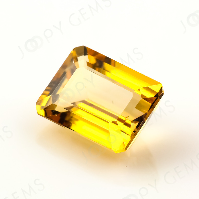 Joopy Gems Yellow Tourmaline Baguette, 1.750 carats, 8.2x6.2x4.2mm (GFRTOURBI72)