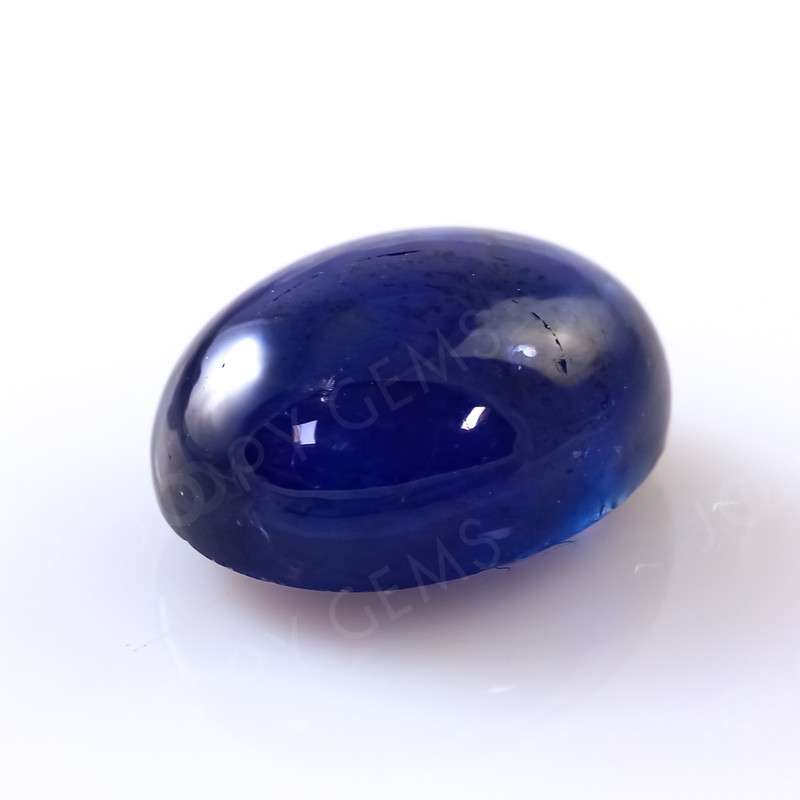 Joopy Gems Sapphire Freesize Oval Cabochon 3.27 carats, 8.8x6.8x4.3mm