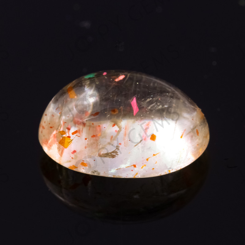 Joopy Gems Sunstone Oval Cabochon, 2.285 carats, 9.7x7.1x4.8mm