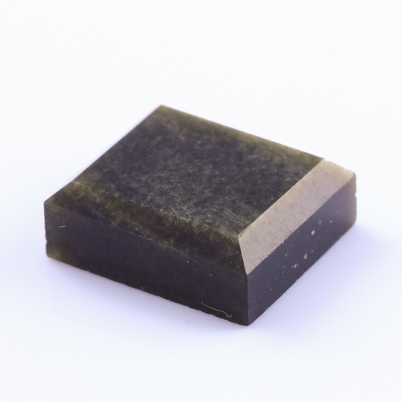 Joopy Gems SALE669 Gold Sheen Obsidian  12x14mm, Oblong,  single stone, 9.3 carats