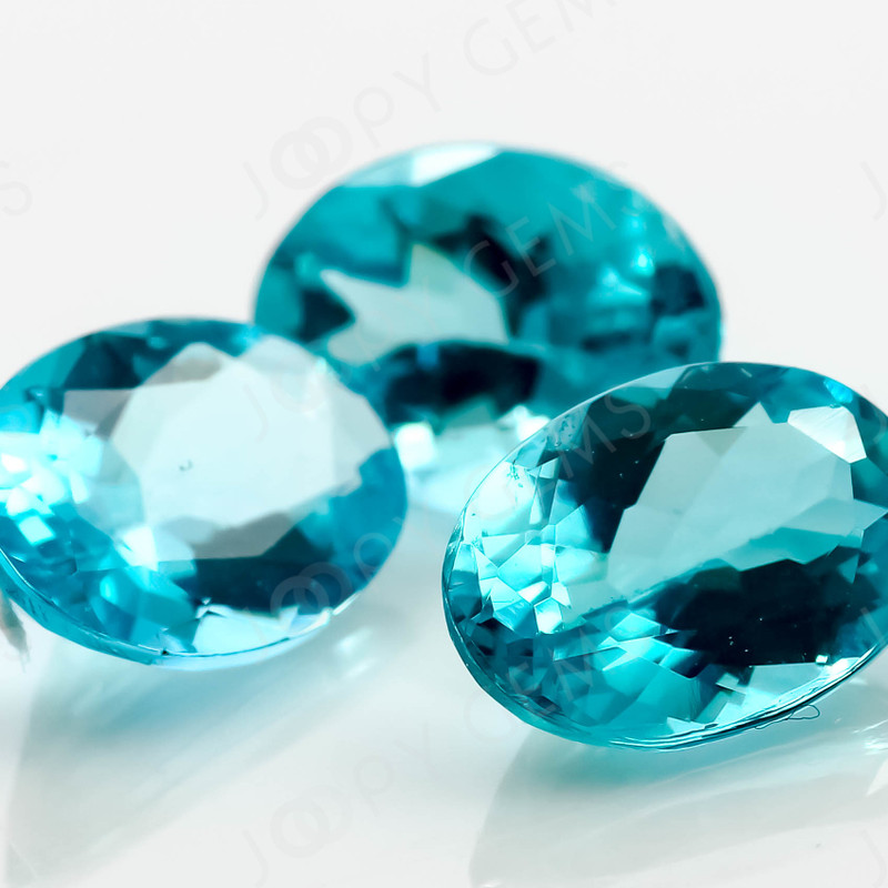 Joopy Gems Apatite Mixed Cut Gemstone 8x6mm Oval