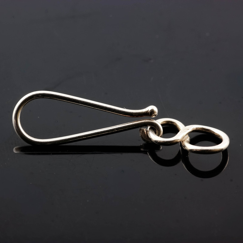 SALE952 Sterling silver hook and eye clasps, per piece