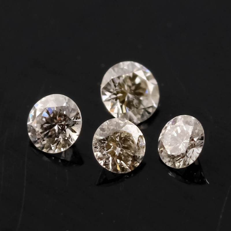 SALE958 Diamond Brilliant Cut 2mm Round, per stone