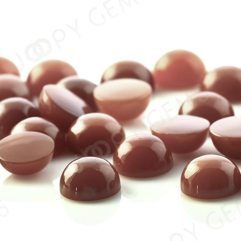 Joopy Gems Brown Moonstone Cabochon 8mm Round