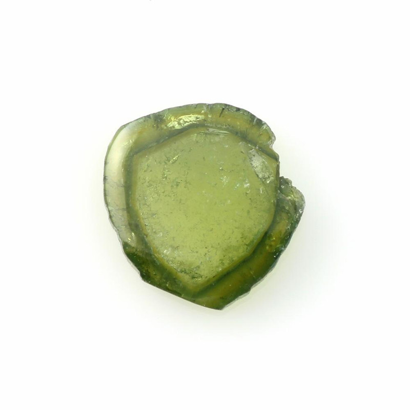 Joopy Gems SALE 469 Watermelon Tourmaline slice, 2.595 carats, 11.1x10.3x2.5mm, SLTW220