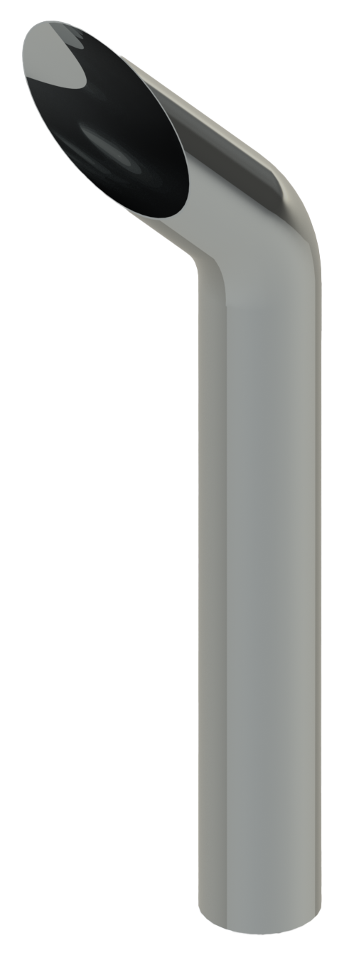 Short 30 Top Stacks Lincoln Chrome