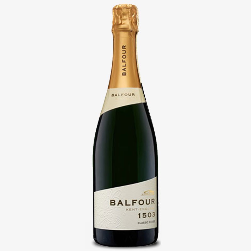 Balfour 1503 Classic Cuvée sparkling wine bottle