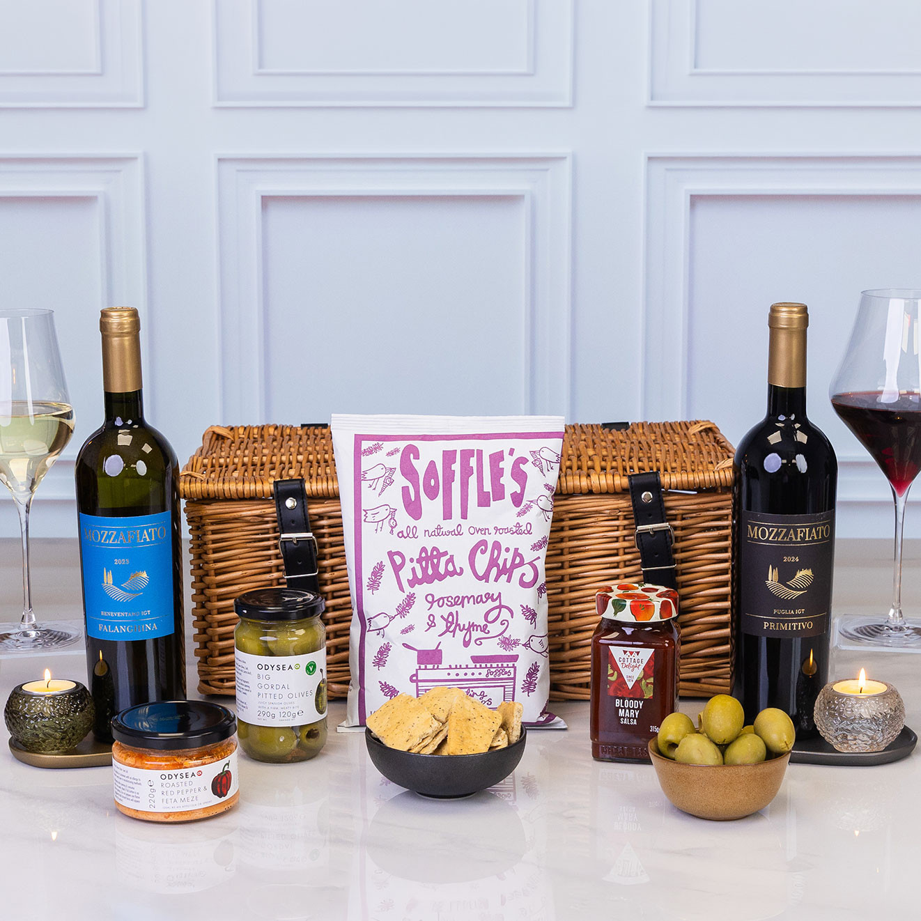 The Pre Dinner Wine Basket