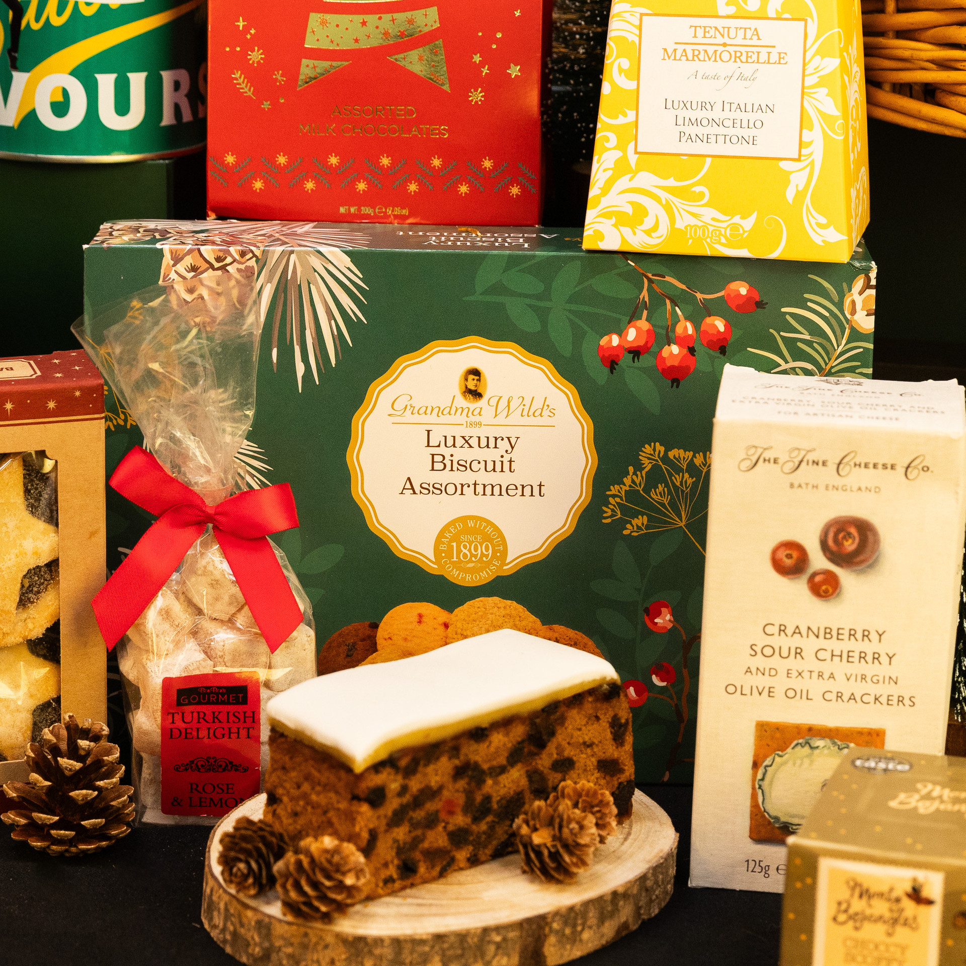 Home For Christmas Gift Basket