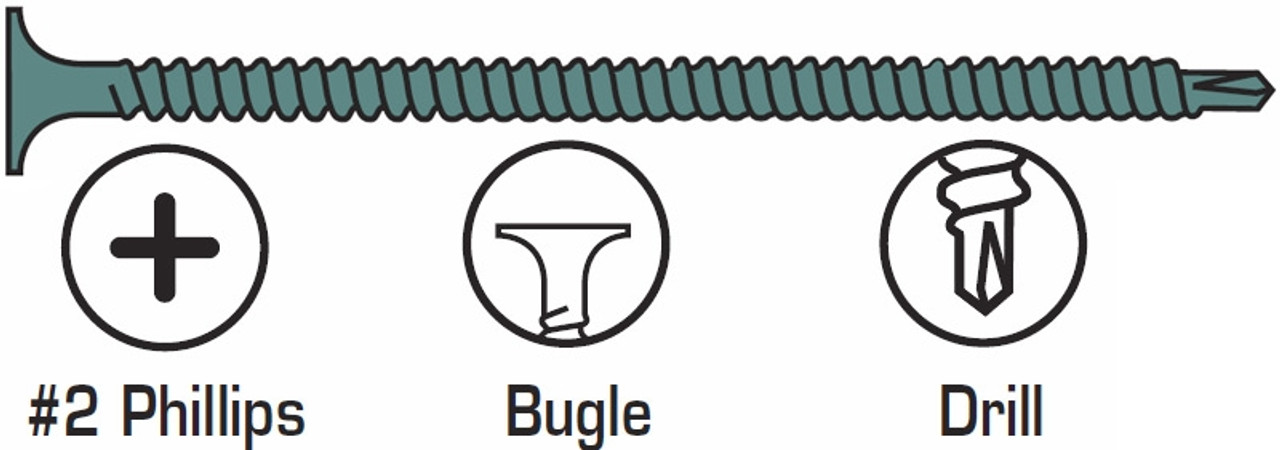 Gypsum to Heavy Steel - Senco Screws