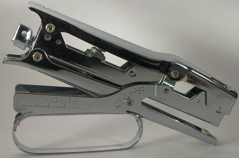 Ace Clipper 702 Chrome Plier Stapler - 07020 - Danow Fastening