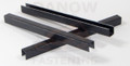 3/8" 22 Gauge 3/8" Crown Black Upholstery Staples - 10,000 per Box - 87006B