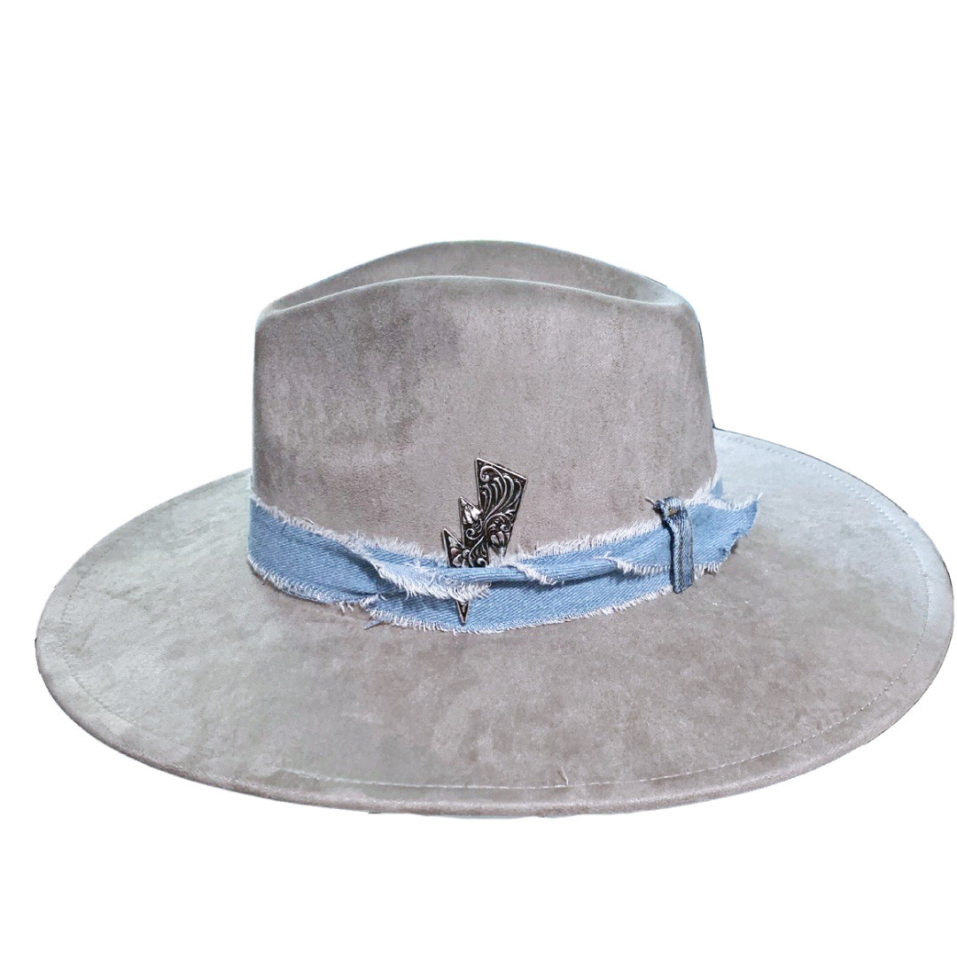Gray Ranch Riding Hat