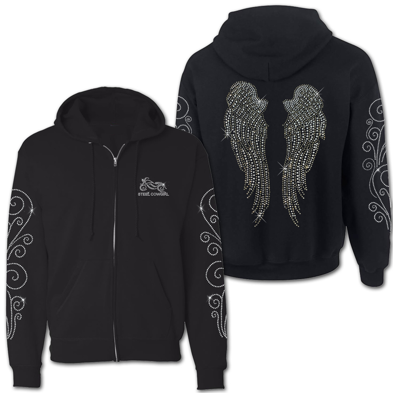 ◆SATUR◆ Angel cross stitch brushed hooded sweatshirt melan MUSINSA | SATUR Angel Cross Stitch Fleece Hooded T-Shirt