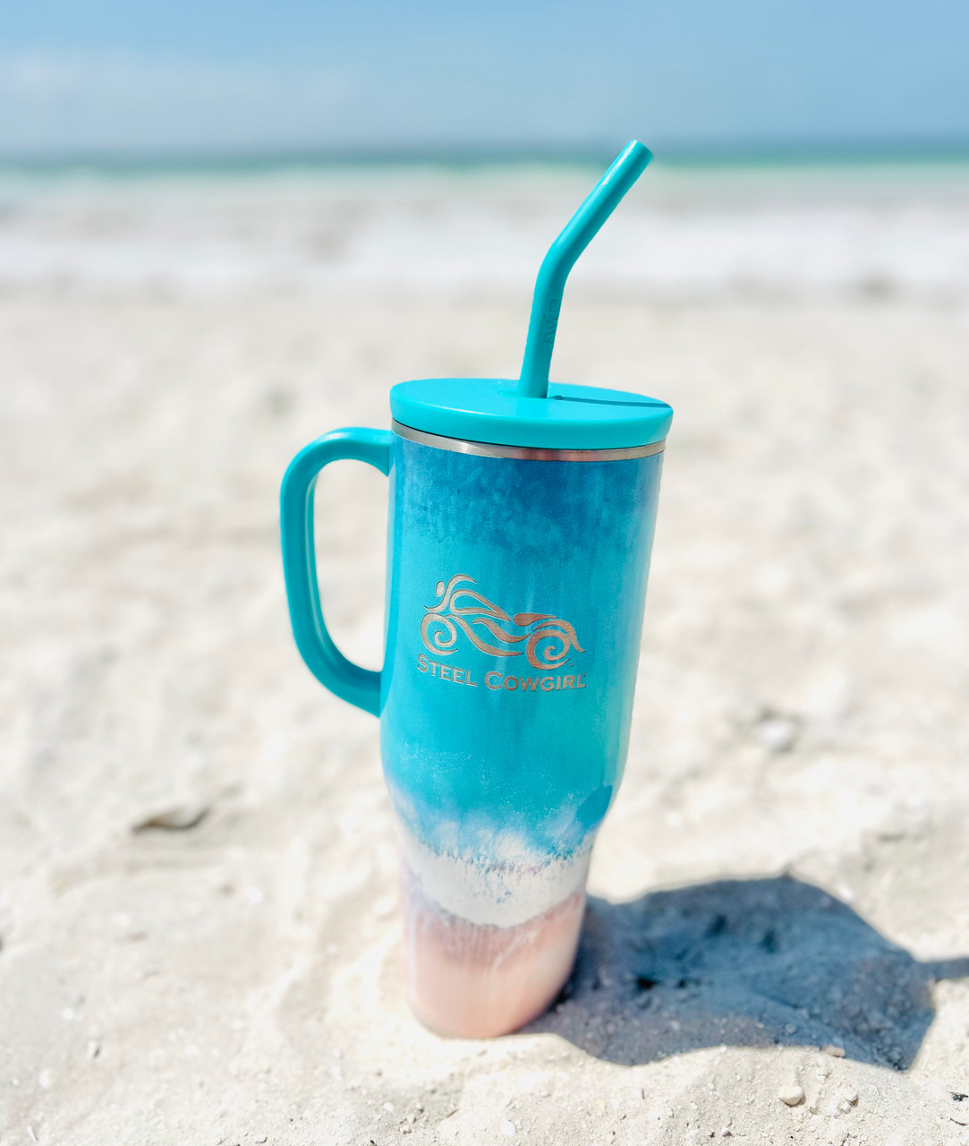 Steel Cowgirl High Tide Swig Tumbler