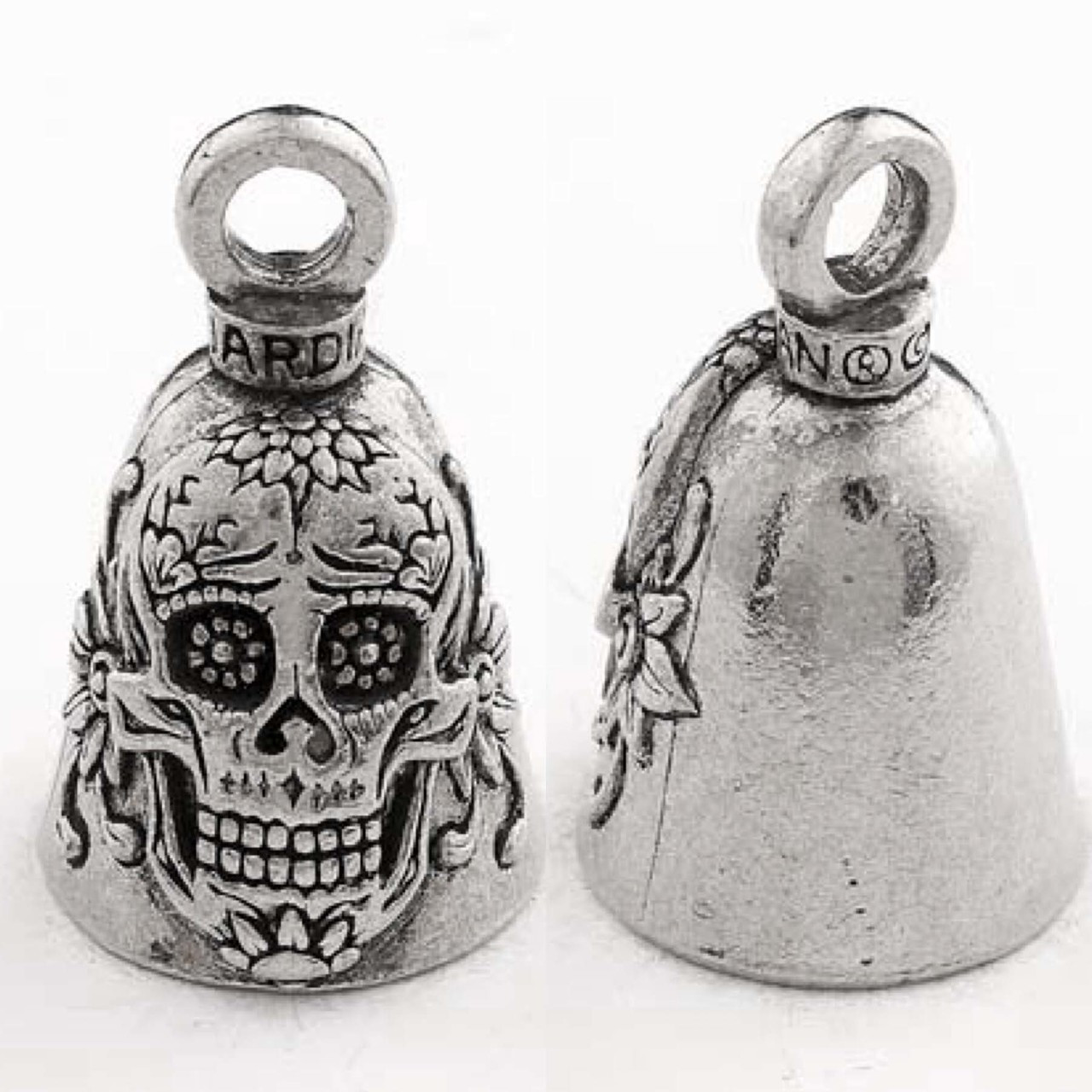 sugar skull guardian bell