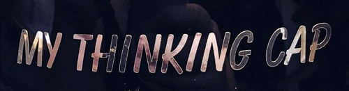 MY THINKING CAP motorcycle helmet decal by Steel Cowgirl