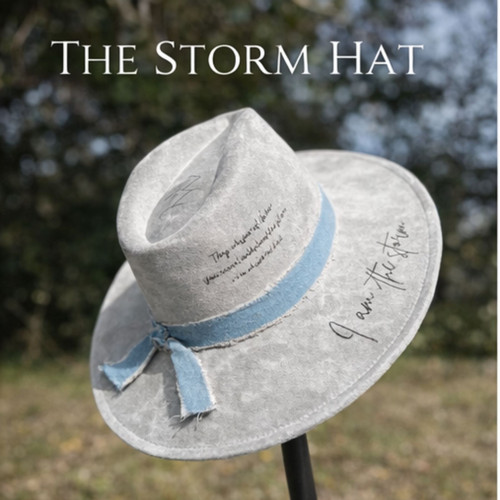 The Storm Hat – Signature Steel Cowgirl Wide Brim Hat