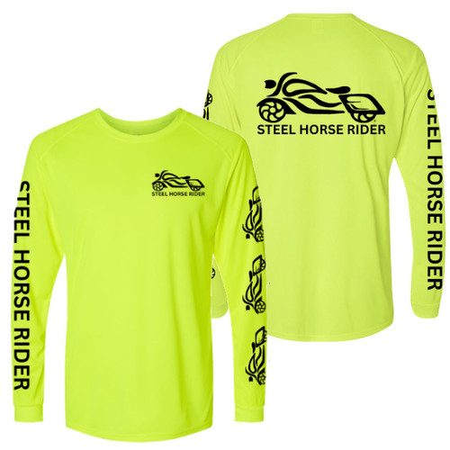 Steel Horse Rider Men's UPF 50 Performance Long Sleeve Shirt