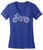 Steel Cowgirl "Sayings"  V-Neck Motorcycle Shirt (Graphics are protected by copyright laws, unauthorized use is prohibited)