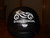 Steel Cowgirl Vickie's helmet with her 5" Steel Cowgirl white motorcycle decal 