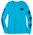 Bright Blue Wicking Steel Cowgirl Spyder / Ryker Motorcycle Shirt  *Graphics are protected by copyright laws, unauthorized use is prohibited.