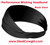 Wicking Headband Back View * Graphics are protected by copyright laws, unauthorized use is prohibited.