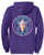 Ride Motorcycles Eat Ice Cream Purple Hoodie