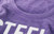 Steel Cowgirl Words Logo Racerback Tank Top – Purple Heather