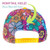 Life, it's a beautiful ride Floral Mesh Ponytail Hole Hat