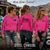 Choose Your Bike Graphic - Steel Cowgirl Neon Pink Wicking Logo Shirt