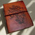 Grow Through What You Go Through Leather Journal