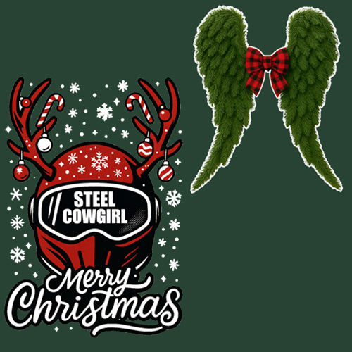 2025 Steel Cowgirl Christmas T-Shirts